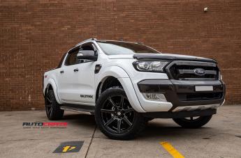 FORD RANGER AVALANCHE GLOSS BLACK MILLED ACCENTS
